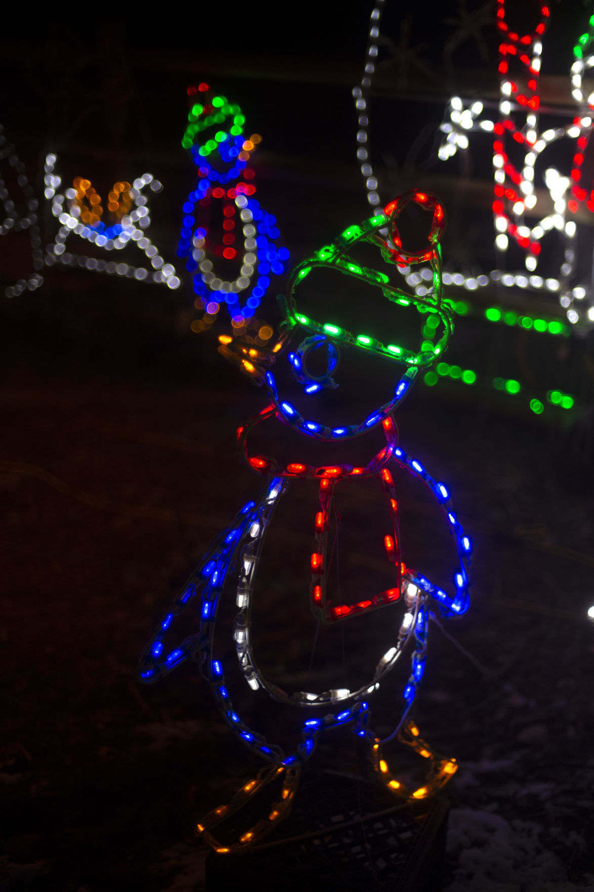 Holiday light displays